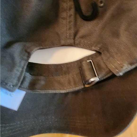 Banana Republic BR Baseball Cap olive green Unisex Strapback - Picture 6 of 6